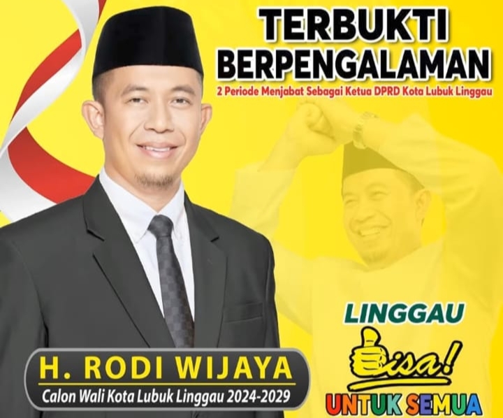 Mengenal Sosok Seorang H. Rodi Wijaya Bacalon Walikota Lubuklinggau